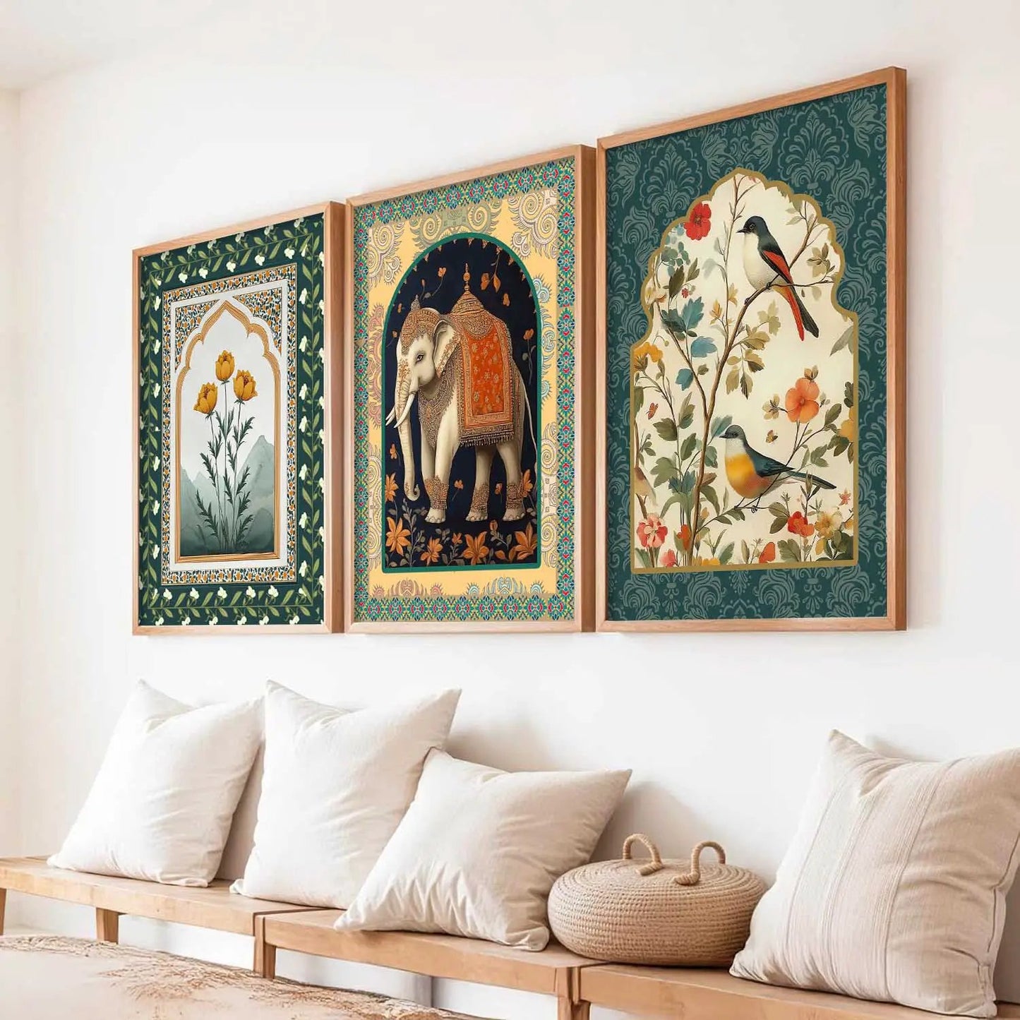 Traditional   Wall  Art  Paintings for Living Room - Wall Poster With frames