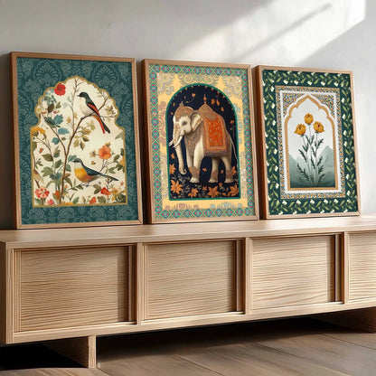 Traditional   Wall  Art  Paintings for Living Room - Wall Poster With frames
