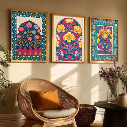 Traditional Wall Art Paintings for Living Room - Wall Poster With frames