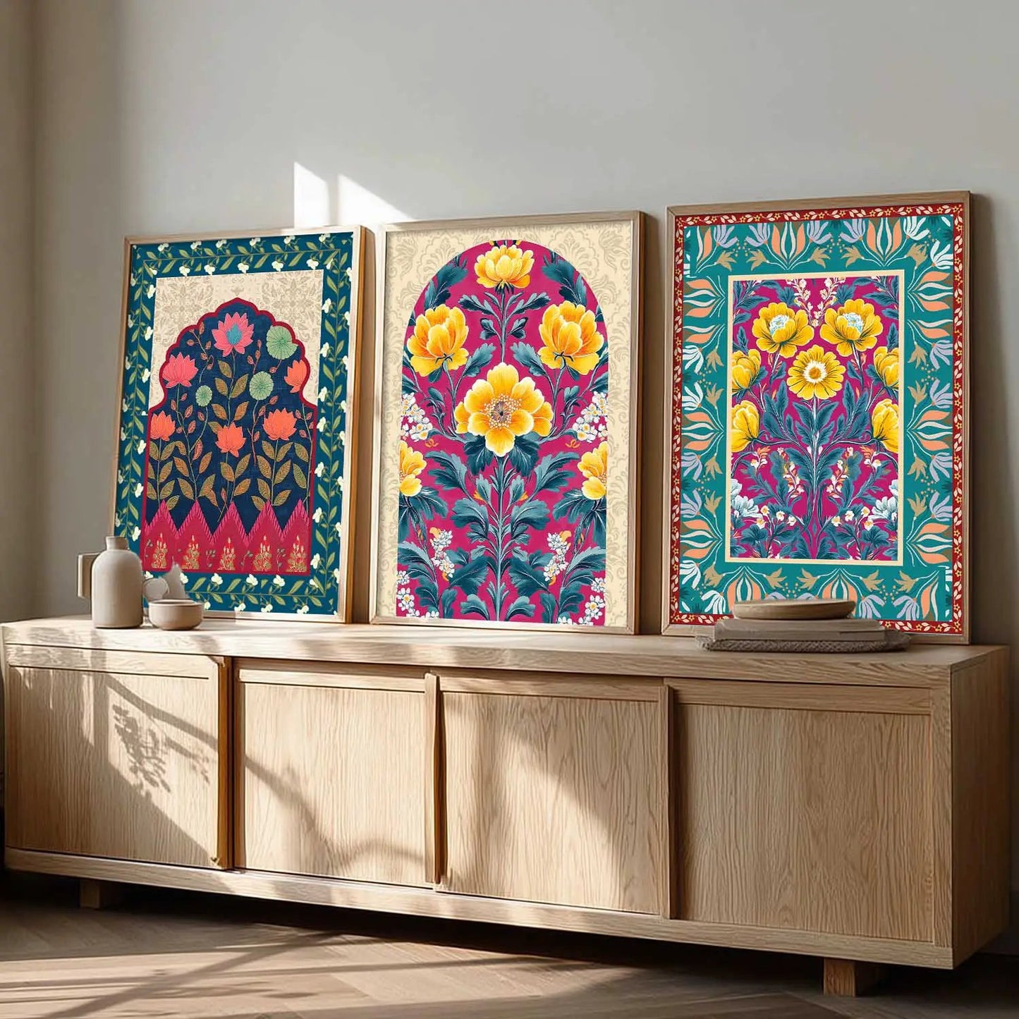Traditional Wall Art Paintings for Living Room - Wall Poster With frames