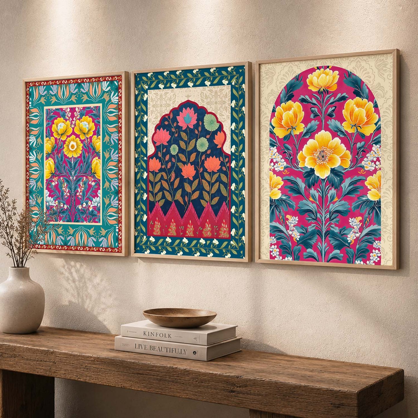 Traditional Wall Art Paintings for Living Room - Wall Poster With frames