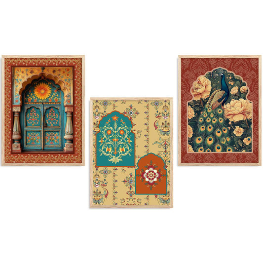 Traditional   Wall  Art  Paintings for Living Room - Wall Poster With frames