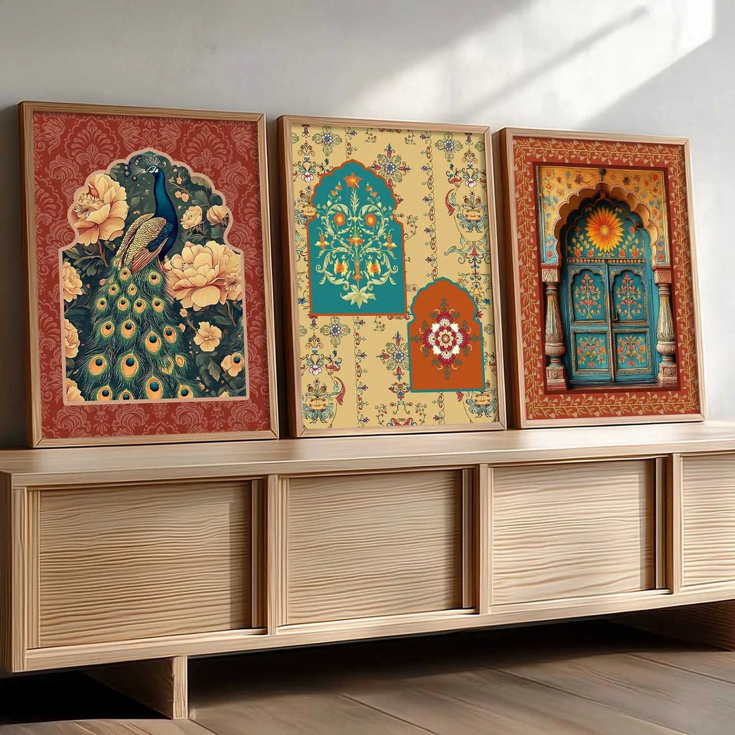 Traditional   Wall  Art  Paintings for Living Room - Wall Poster With frames
