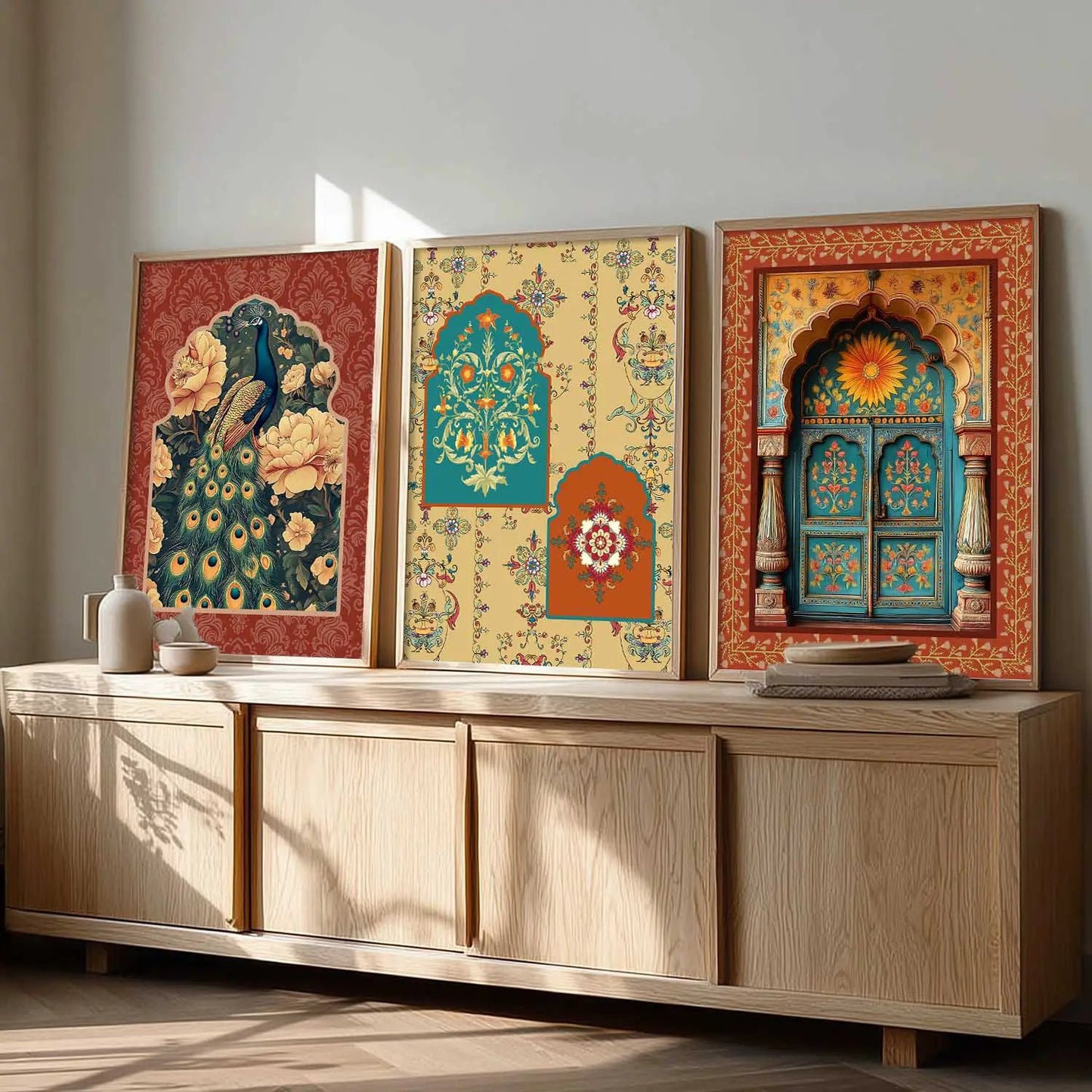 Traditional   Wall  Art  Paintings for Living Room - Wall Poster With frames