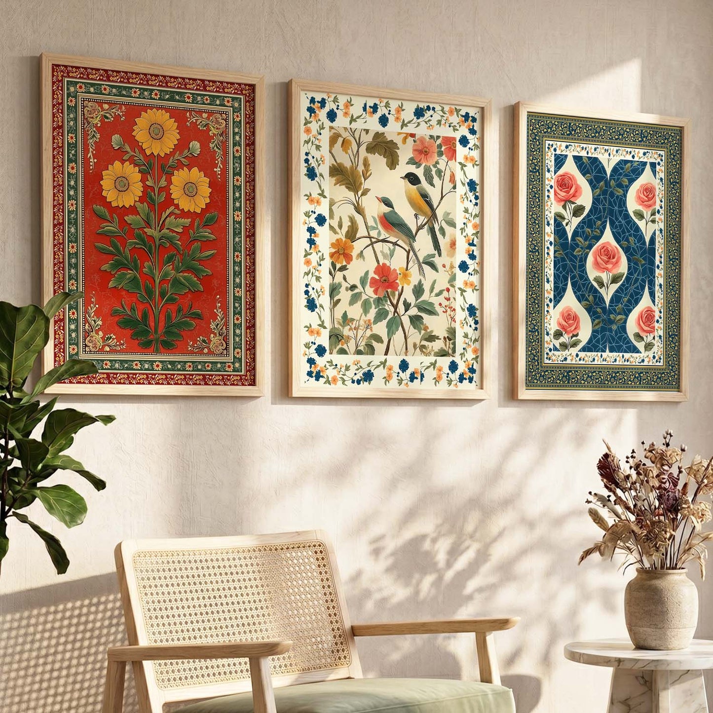 Traditional Wall   Art Paintings for Living Room - Wall Poster With frames