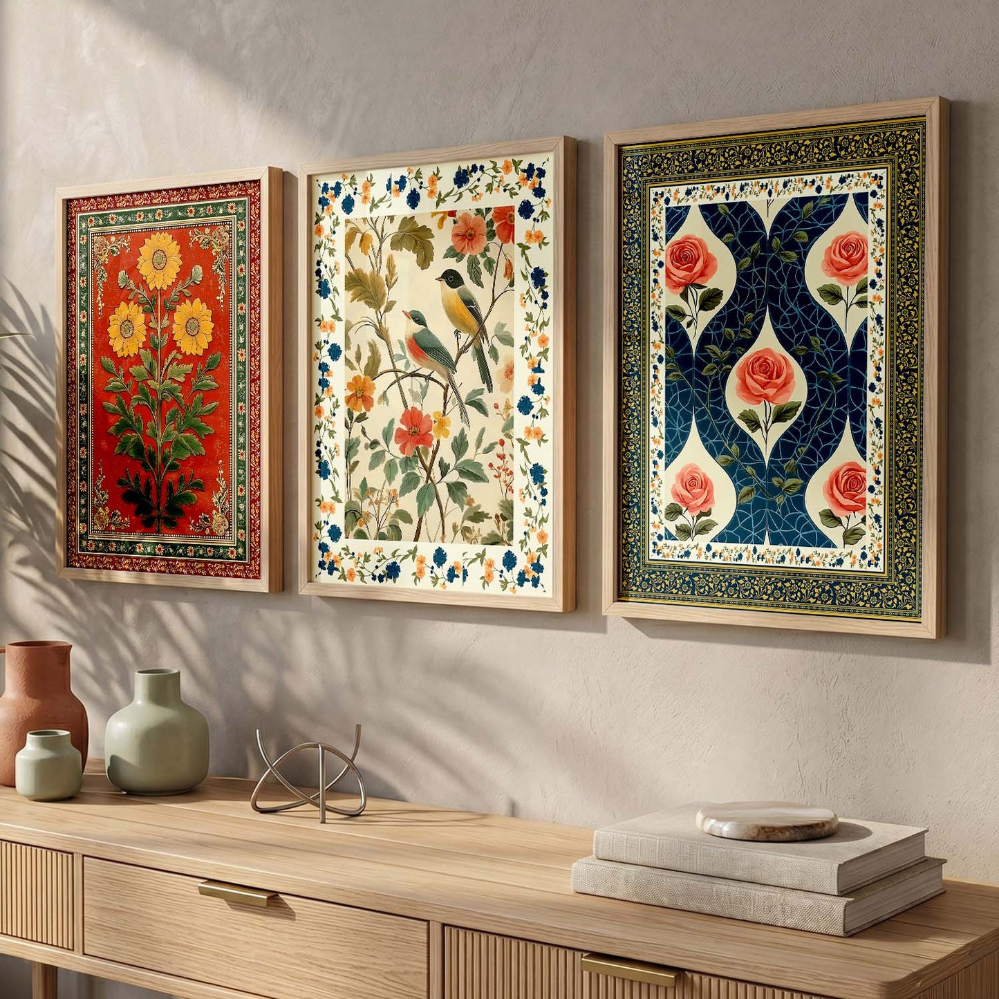 Traditional Wall   Art Paintings for Living Room - Wall Poster With frames