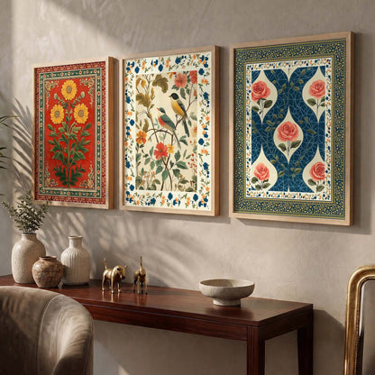Traditional Wall   Art Paintings for Living Room - Wall Poster With frames