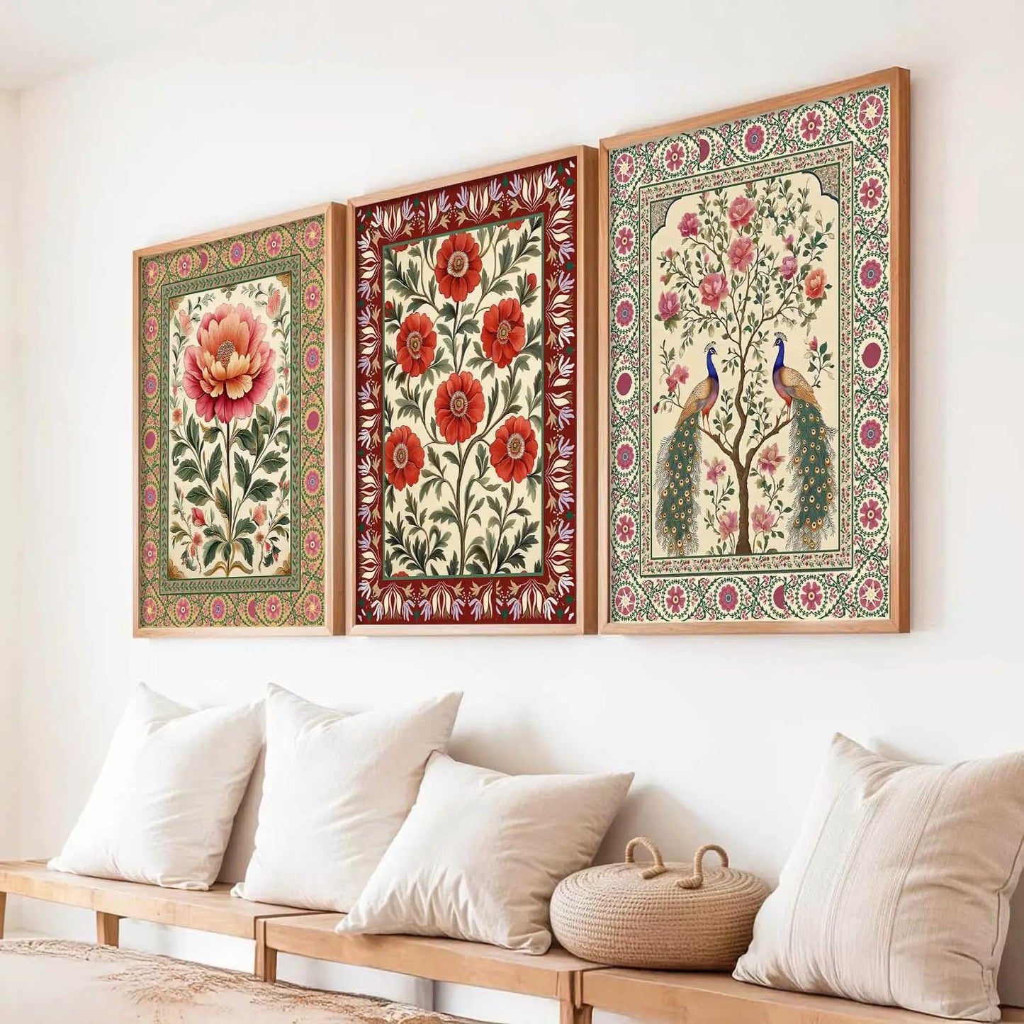Traditional Wall  Art  Paintings for Living Room - Wall Poster With frames