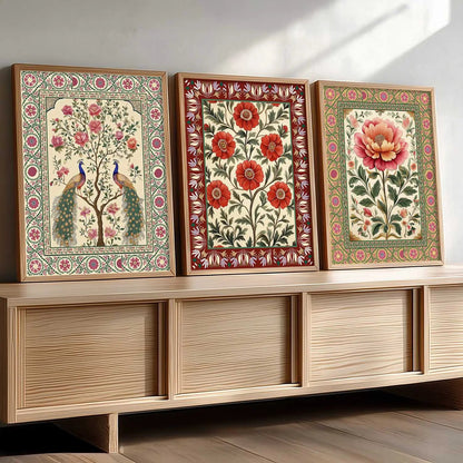 Traditional Wall  Art  Paintings for Living Room - Wall Poster With frames