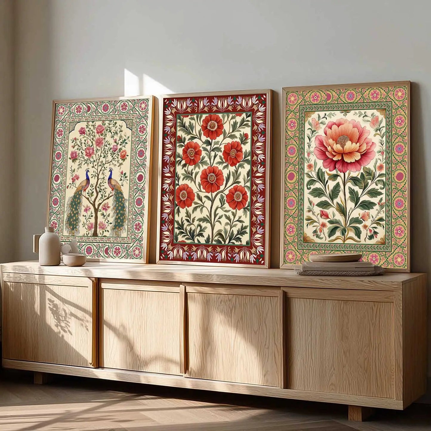 Traditional Wall  Art  Paintings for Living Room - Wall Poster With frames