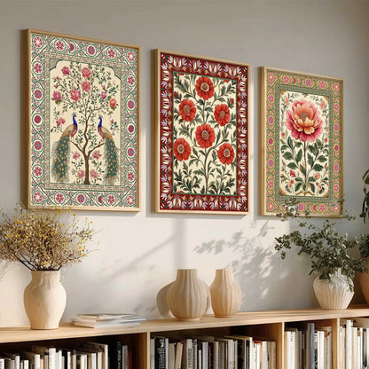 Traditional Wall  Art  Paintings for Living Room - Wall Poster With frames