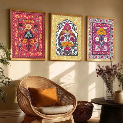 Floral  Wall Art Paintings for Living Room - Wall Poster With frames