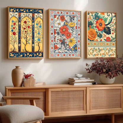Traditional Wall  Art Paintings for Living Room - Wall Poster With frames