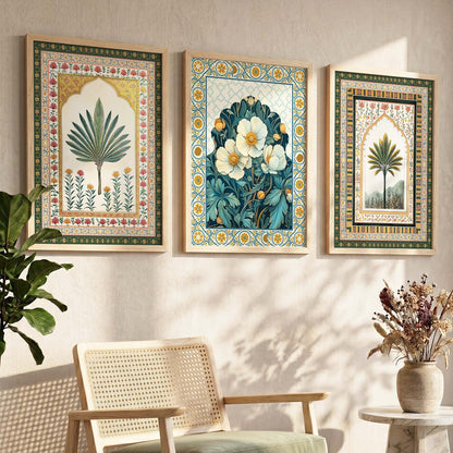 Traditional  Wall Art  Paintings for Living Room - Wall Poster With frames