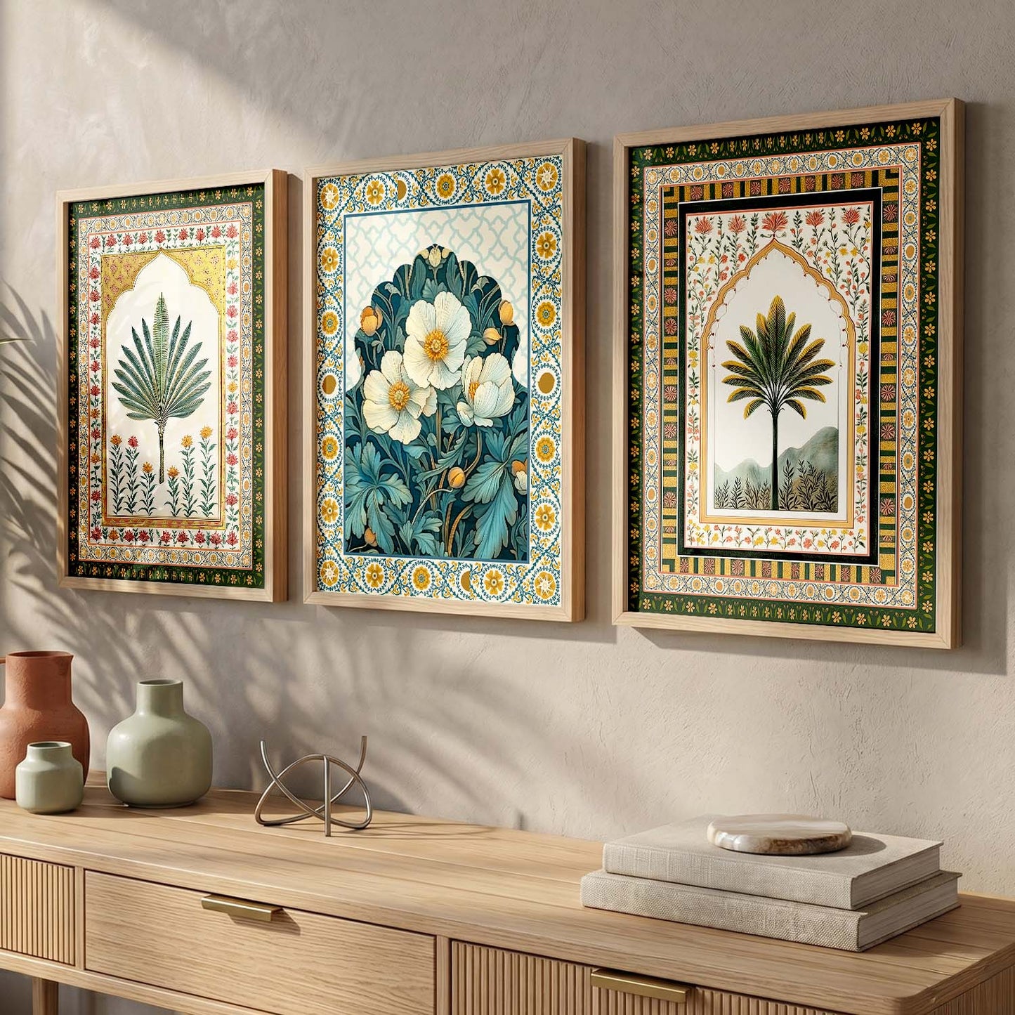 Traditional  Wall Art  Paintings for Living Room - Wall Poster With frames