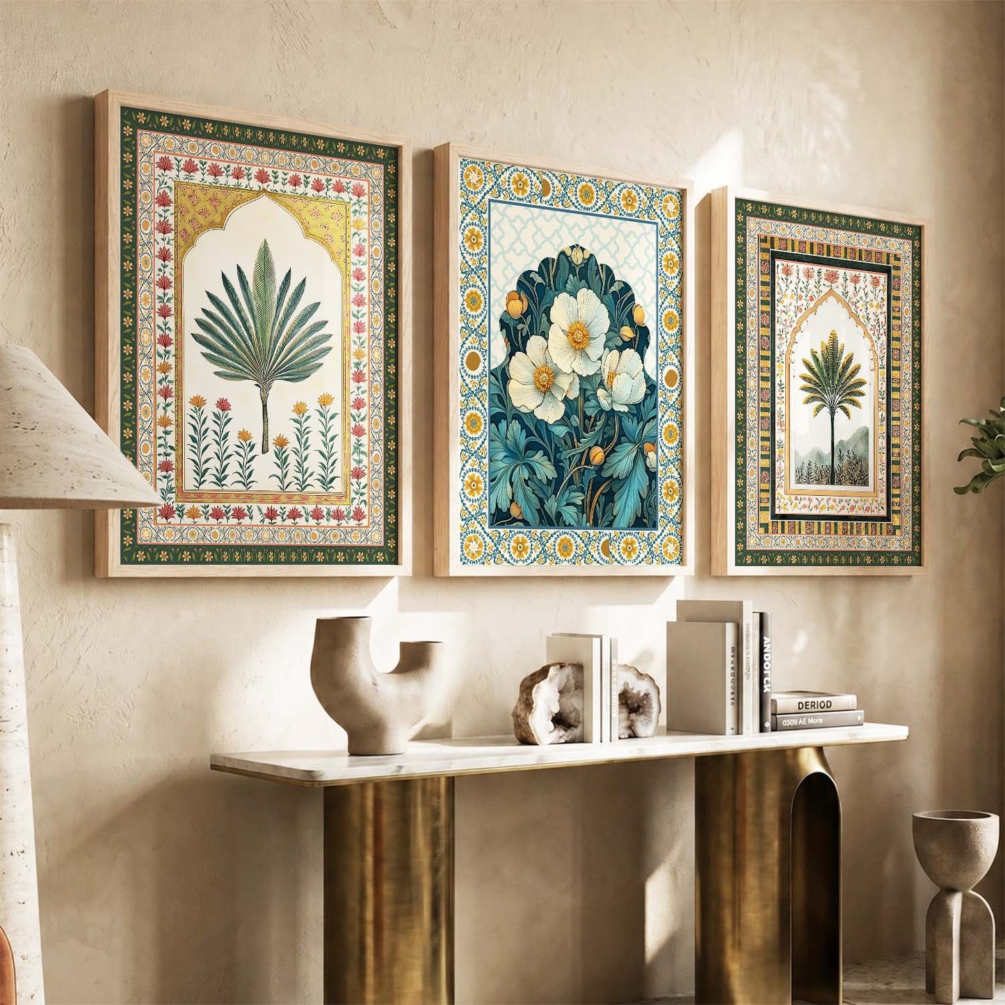 Traditional  Wall Art  Paintings for Living Room - Wall Poster With frames