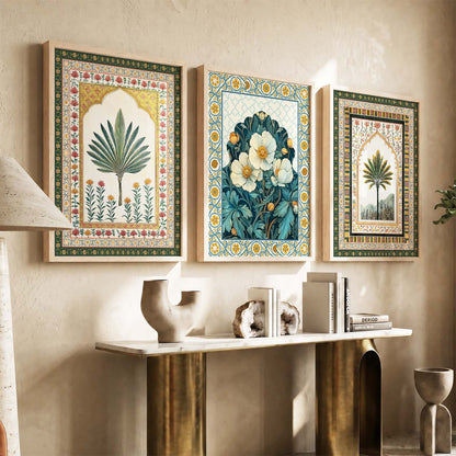Traditional  Wall Art  Paintings for Living Room - Wall Poster With frames