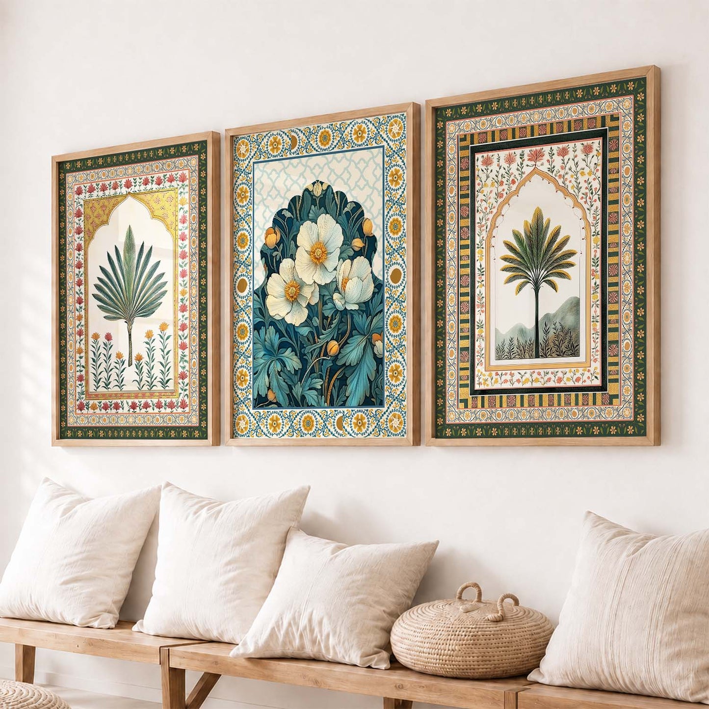 Traditional  Wall Art  Paintings for Living Room - Wall Poster With frames