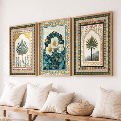Traditional  Wall Art  Paintings for Living Room - Wall Poster With frames