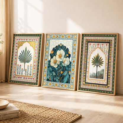 Traditional  Wall Art  Paintings for Living Room - Wall Poster With frames