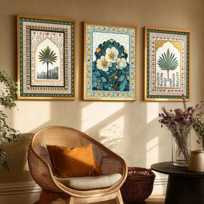 Traditional  Wall Art  Paintings for Living Room - Wall Poster With frames