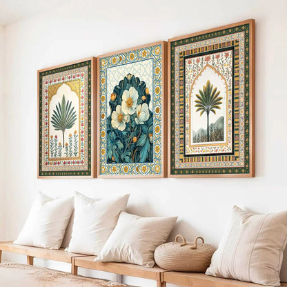 Traditional  Wall Art  Paintings for Living Room - Wall Poster With frames