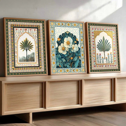 Traditional  Wall Art  Paintings for Living Room - Wall Poster With frames