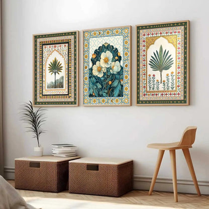 Traditional  Wall Art  Paintings for Living Room - Wall Poster With frames