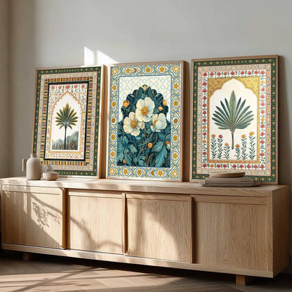 Traditional  Wall Art  Paintings for Living Room - Wall Poster With frames