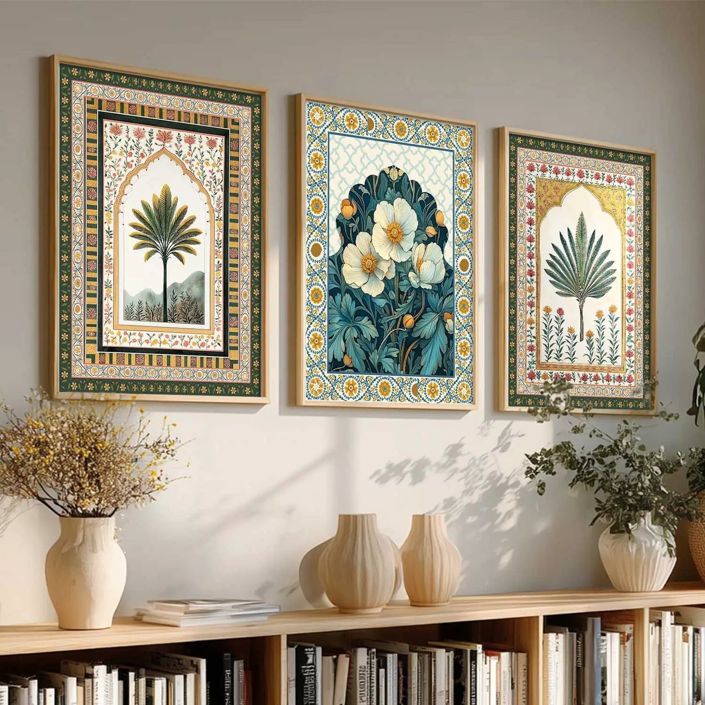 Traditional  Wall Art  Paintings for Living Room - Wall Poster With frames