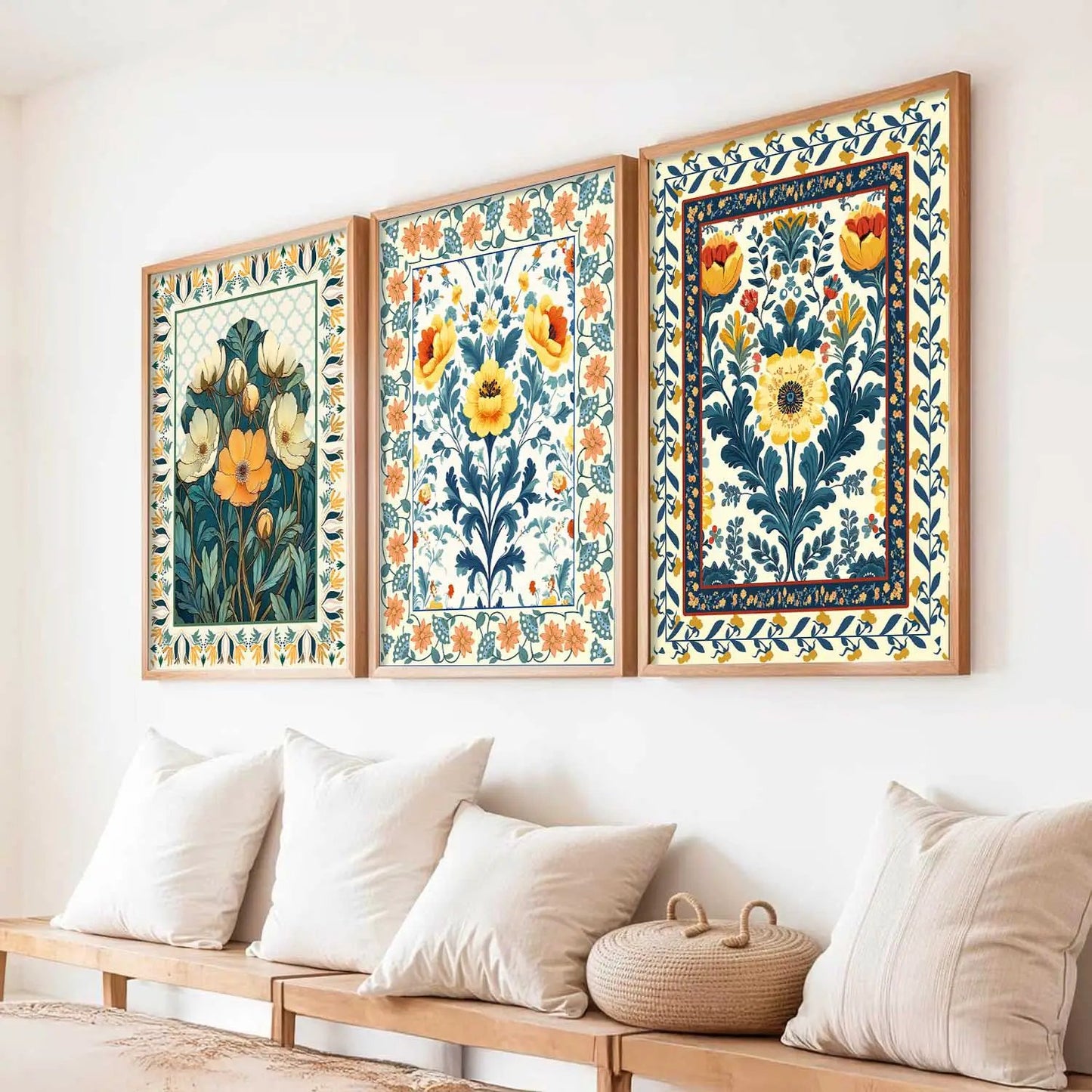 Traditional Wall  Art  Paintings for Living Room - Wall Poster With frames