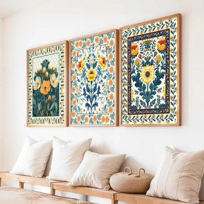 Traditional Wall  Art  Paintings for Living Room - Wall Poster With frames