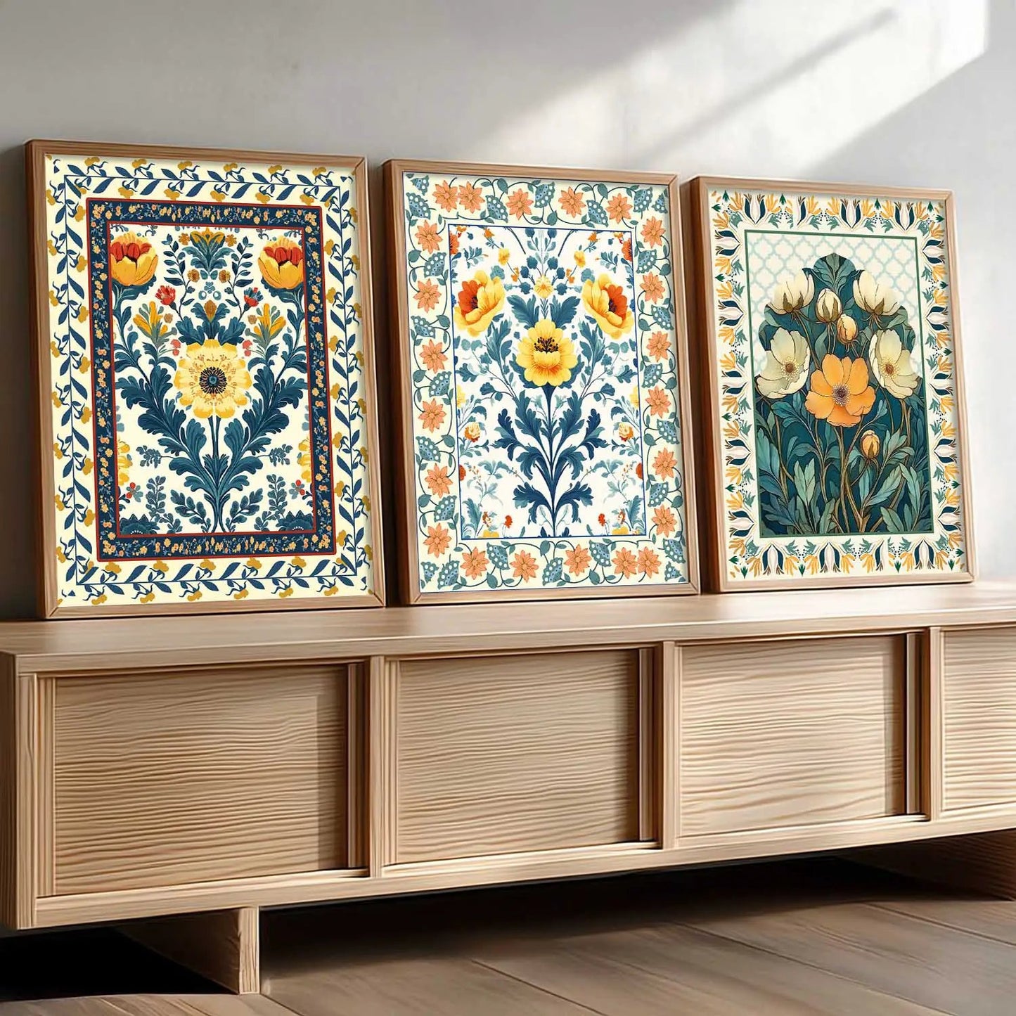 Traditional Wall  Art  Paintings for Living Room - Wall Poster With frames