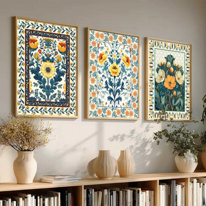 Traditional Wall  Art  Paintings for Living Room - Wall Poster With frames
