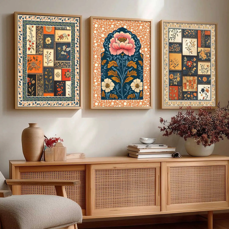 Traditional Wall Art Paintings for Living Room - Wall Poster With frames