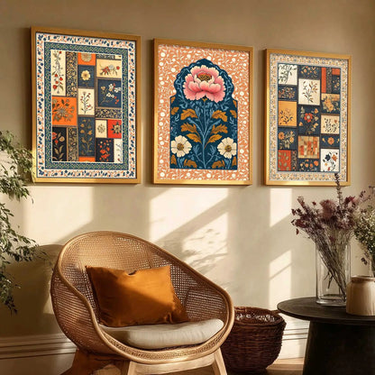 Traditional Wall Art Paintings for Living Room - Wall Poster With frames