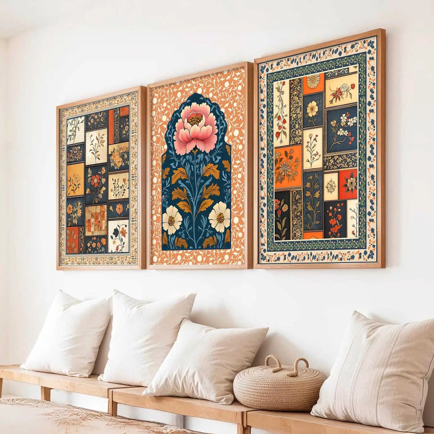 Traditional Wall Art Paintings for Living Room - Wall Poster With frames