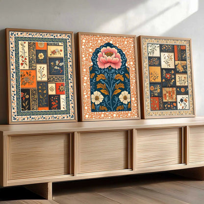 Traditional Wall Art Paintings for Living Room - Wall Poster With frames