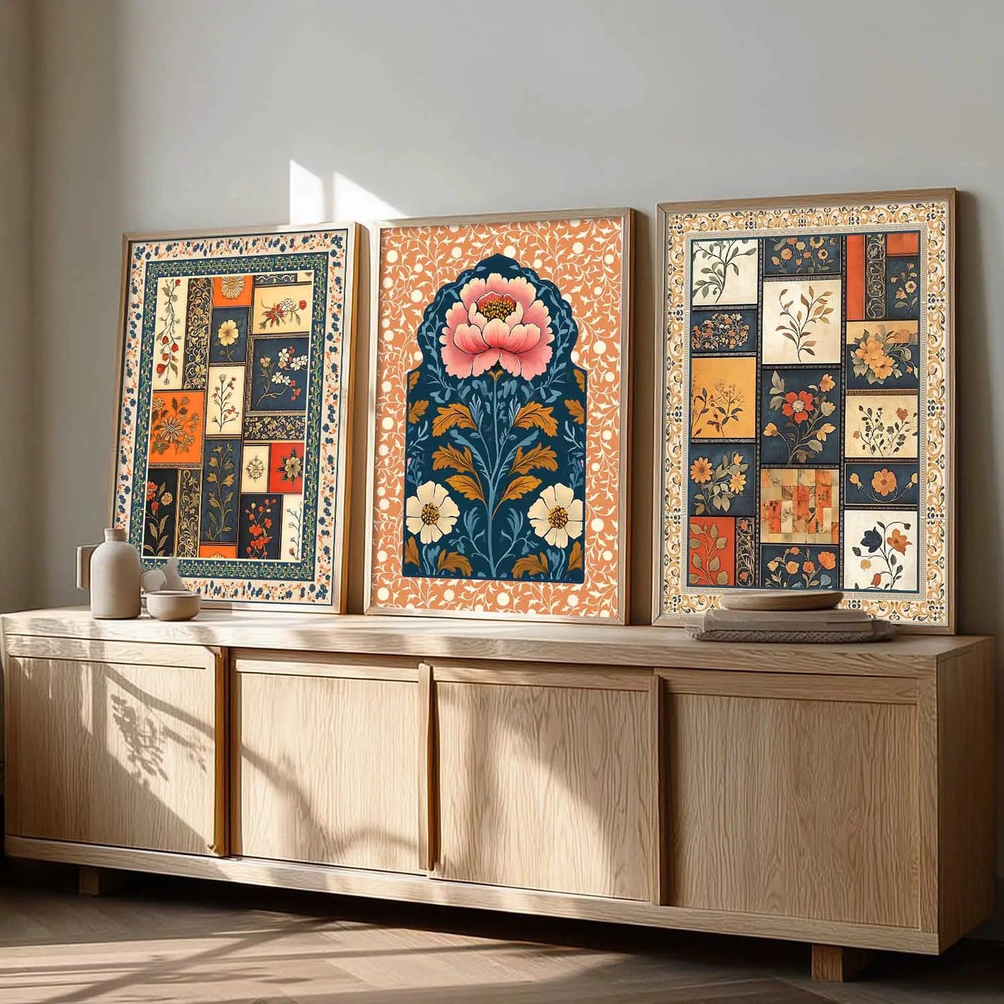 Traditional Wall Art Paintings for Living Room - Wall Poster With frames