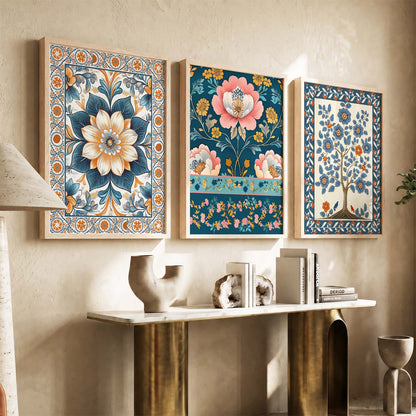 Traditional Wall  Art Paintings for Living Room - Wall Poster With frames