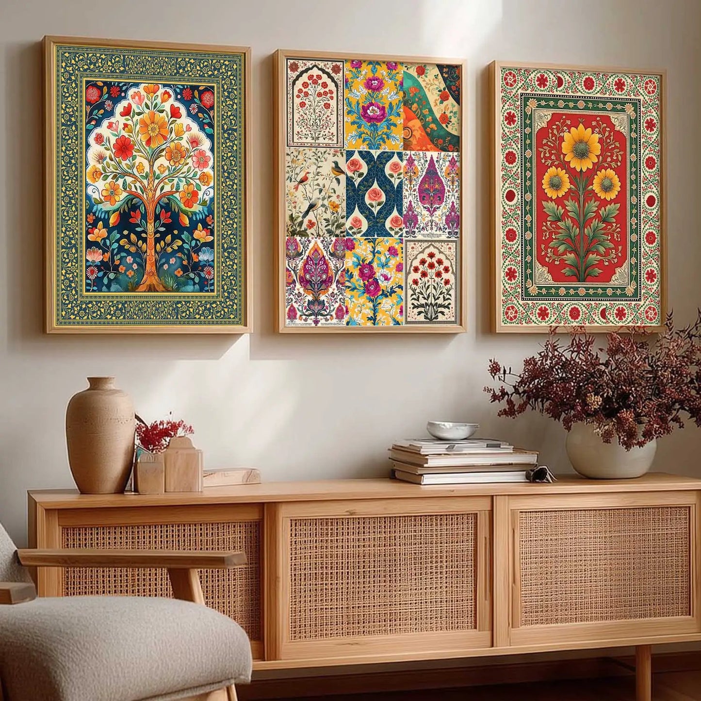 Traditional Wall   Art  Paintings for Living Room - Wall Poster With frames