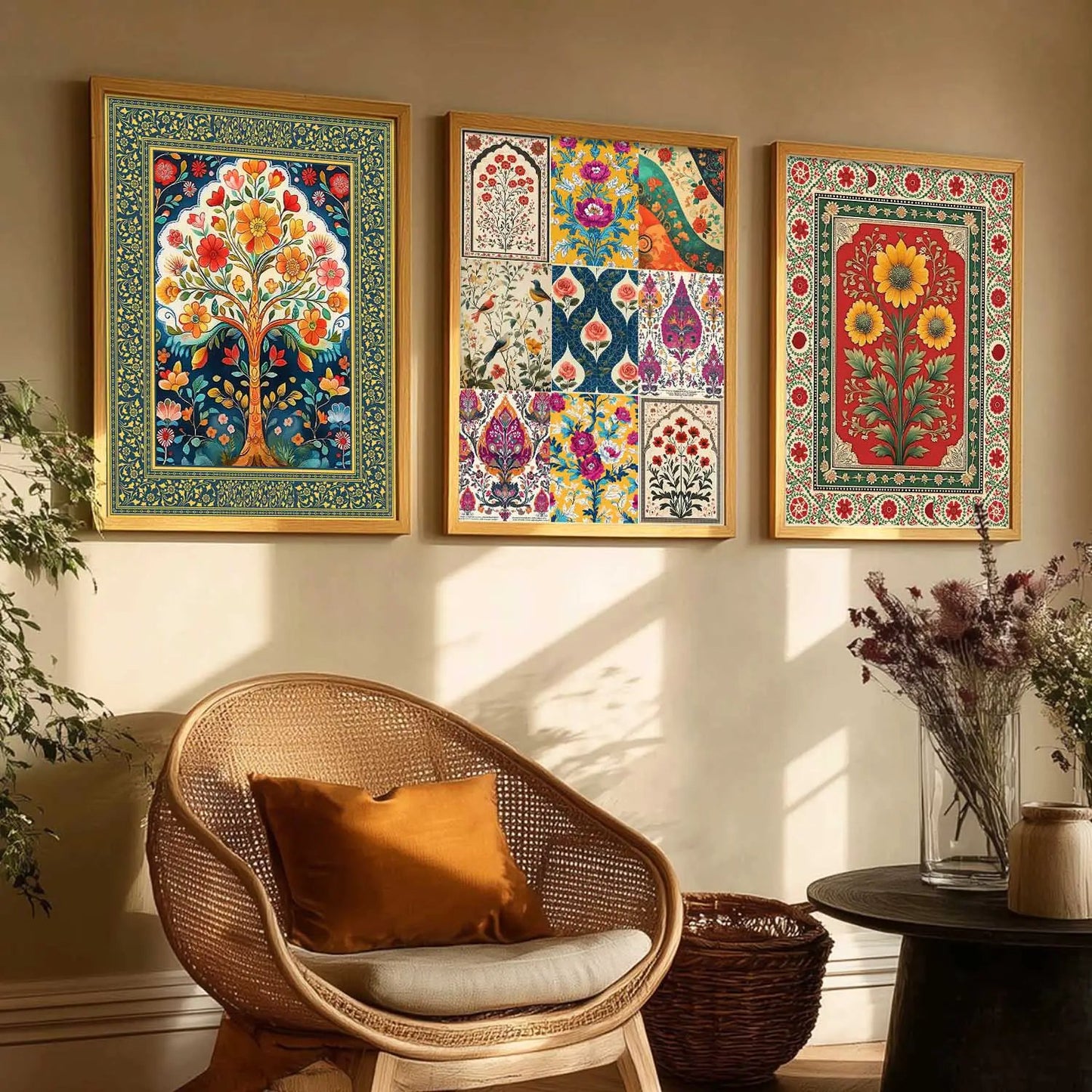 Traditional Wall   Art  Paintings for Living Room - Wall Poster With frames