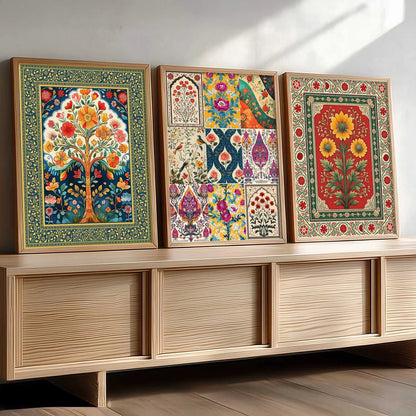 Traditional Wall   Art  Paintings for Living Room - Wall Poster With frames
