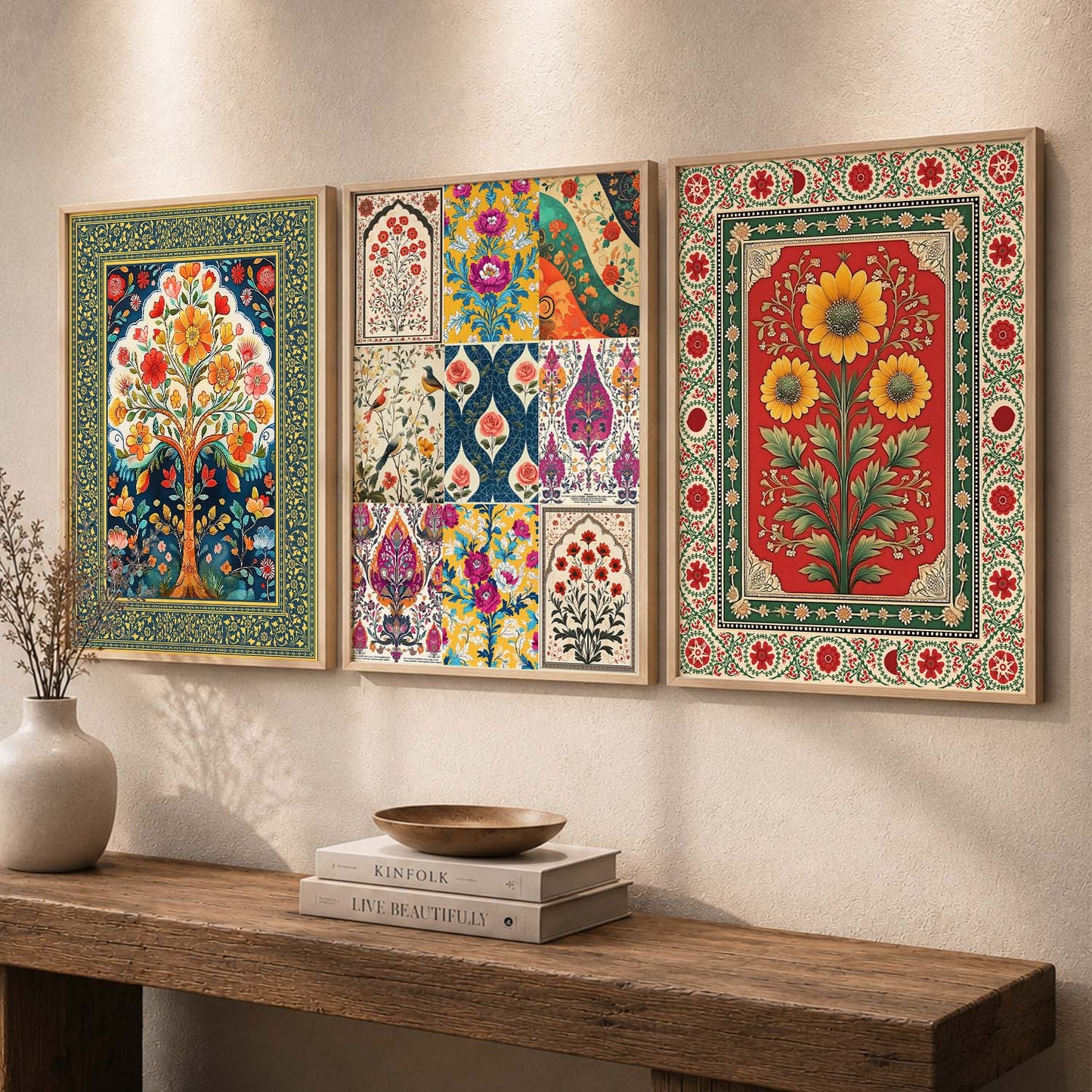 Traditional Wall   Art  Paintings for Living Room - Wall Poster With frames