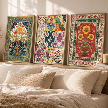Traditional Wall   Art  Paintings for Living Room - Wall Poster With frames
