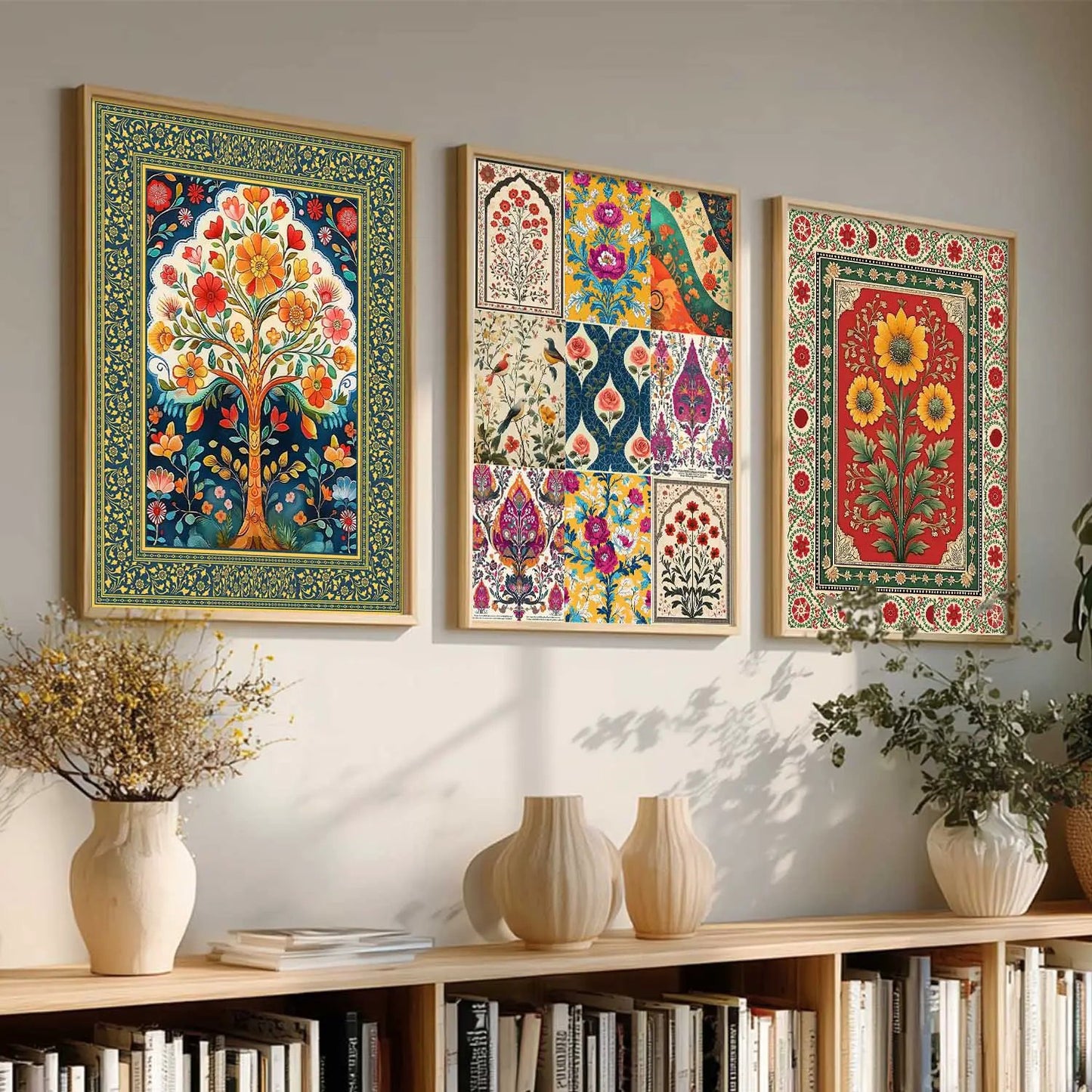 Traditional Wall   Art  Paintings for Living Room - Wall Poster With frames