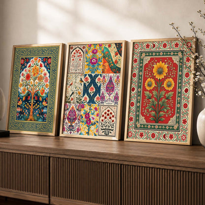 Traditional Wall   Art  Paintings for Living Room - Wall Poster With frames