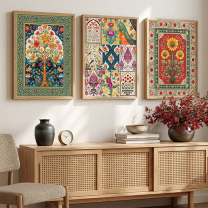 Traditional Wall   Art  Paintings for Living Room - Wall Poster With frames