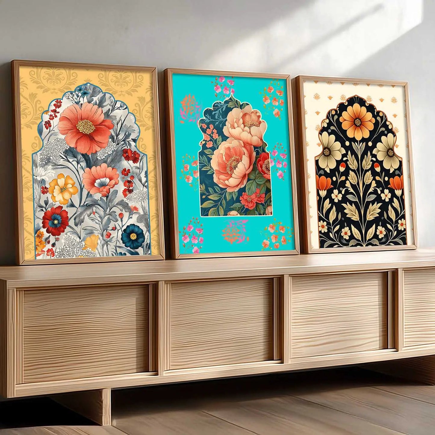 Traditional Wall Art Paintings for Living Room - Wall Poster With frames