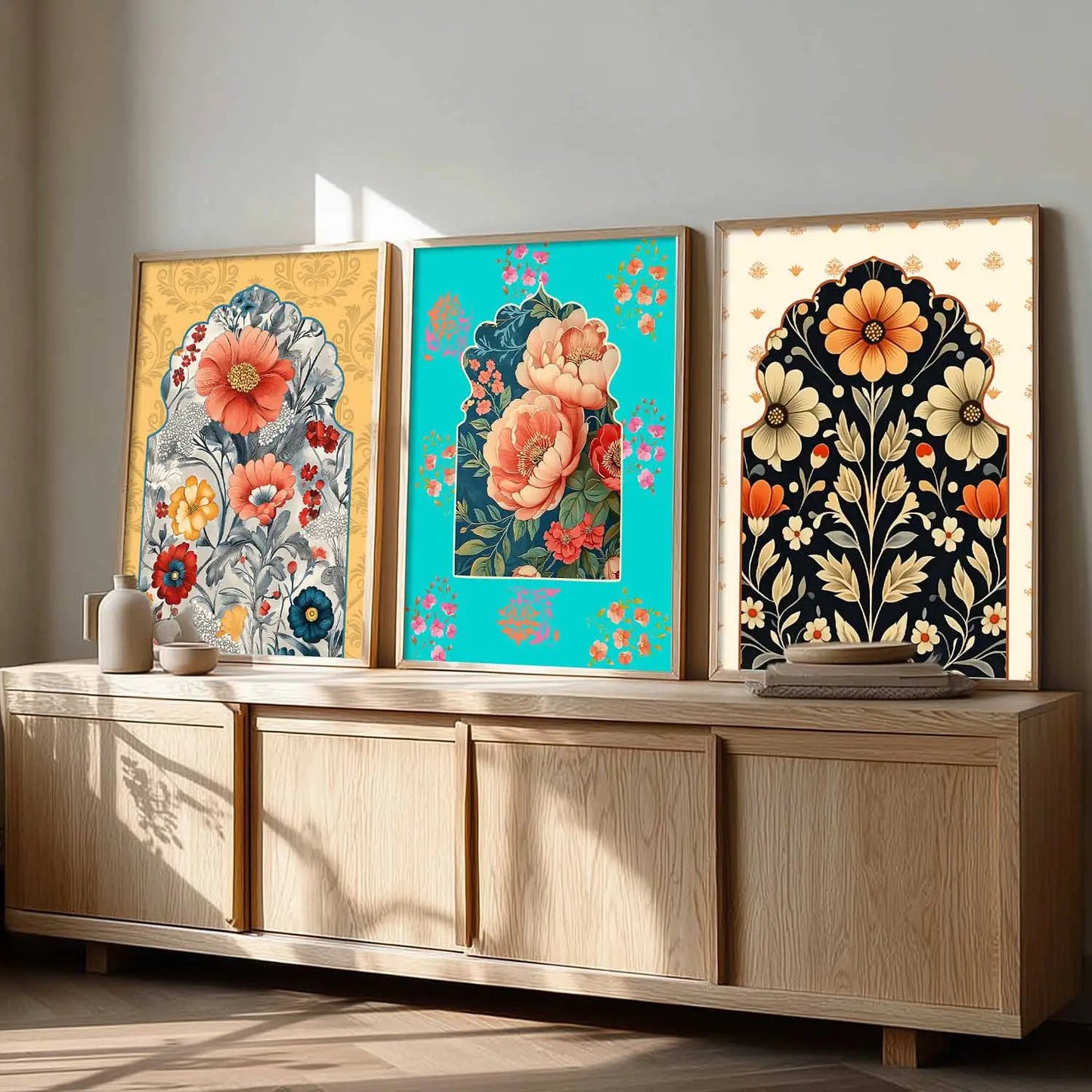 Traditional Wall Art Paintings for Living Room - Wall Poster With frames